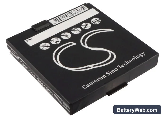 Emporia AK-V28 Replacement Battery, 3.7V, 1200mAh, Li-ion 4