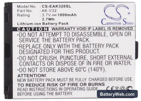 Emporia V32 Replacement Battery, 3.7V, 1000mAh, Li-ion 4