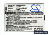 Emporia Solid Replacement Battery, 3.7V, 1450mAh, Li-ion 5