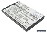 Emporia TELEME A3620 Replacement Battery, 3.7V, 1100mAh, Li-ion 1