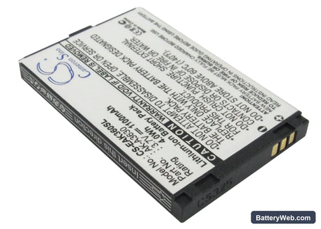 Emporia TELEME A3620 Replacement Battery, 3.7V, 1100mAh, Li-ion 2