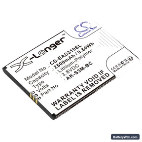 Emporia Smart.4 Replacement Battery, 3.8V, 2500mAh, Li-Polymer 1