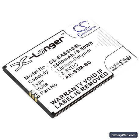 Emporia Smart.4 Replacement Battery, 3.8V, 2500mAh, Li-Polymer 1