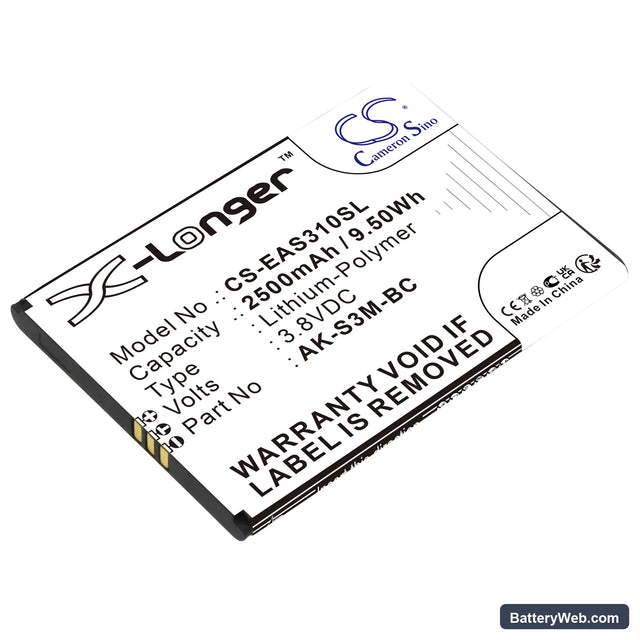 Emporia Smart.4 Replacement Battery, 3.8V, 2500mAh, Li-Polymer 1