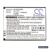Emporia Touch Smart Replacement Battery, 3.7V, 1100mAh, Li-ion 3