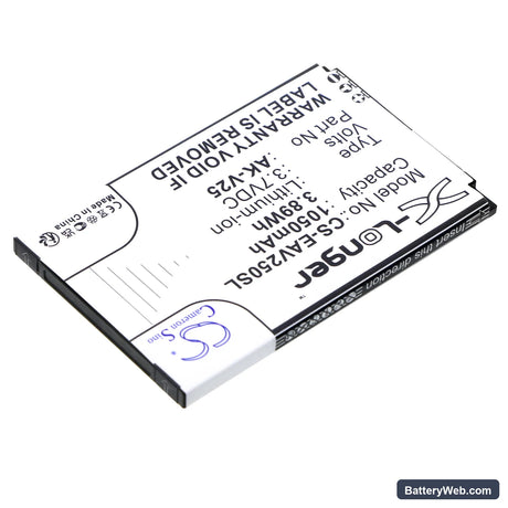Emporia Pure Replacement Battery, 3.7V, 1050mAh, Li-ion 2
