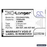 Emporia Simplicity Replacement Battery, 3.7V, 1050mAh, Li-ion 3