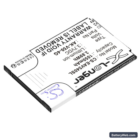 Emporia Active V50 Replacement Battery, 3.7V, 1050mAh, Li-ion 2