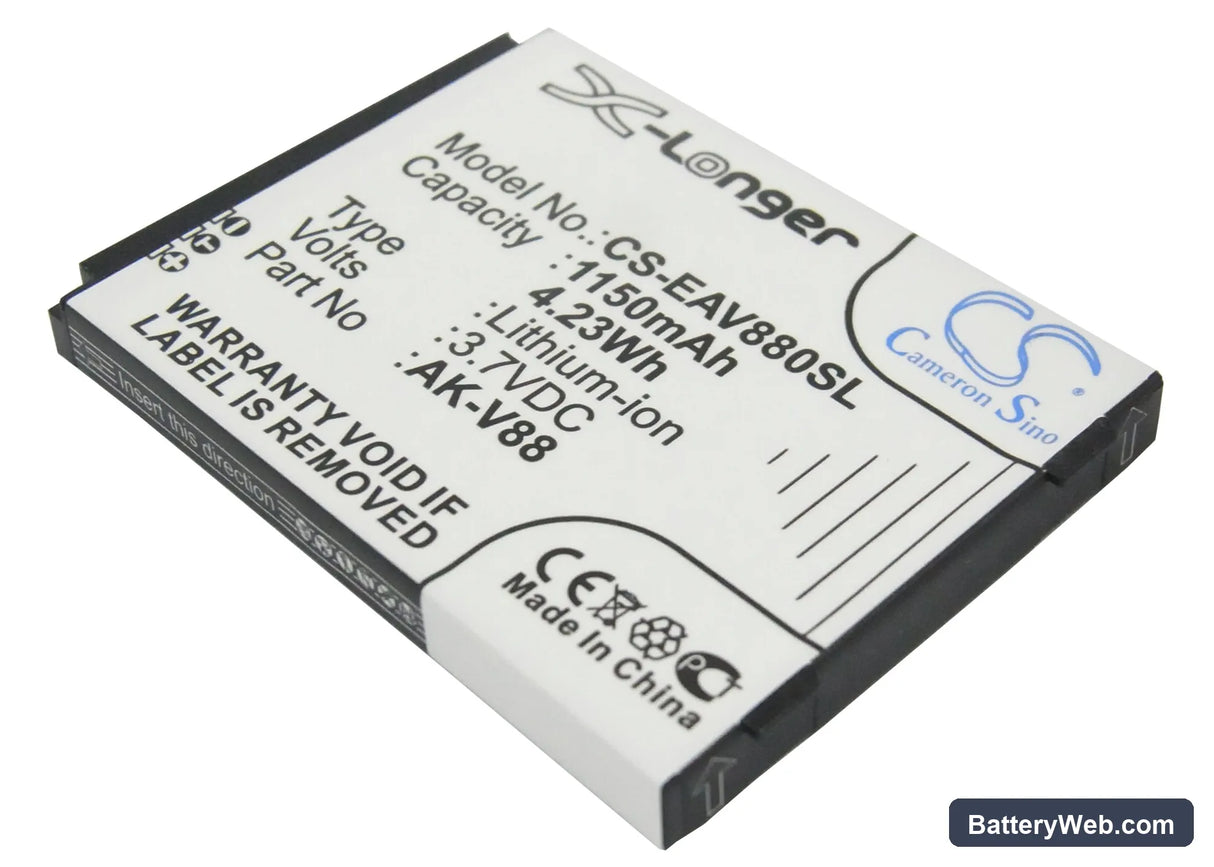 Emporia CONNECT Replacement Battery, 3.7V, 1150mAh, Li-ion 1