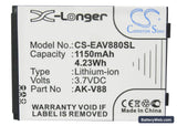 Emporia CONNECT Replacement Battery, 3.7V, 1150mAh, Li-ion 5