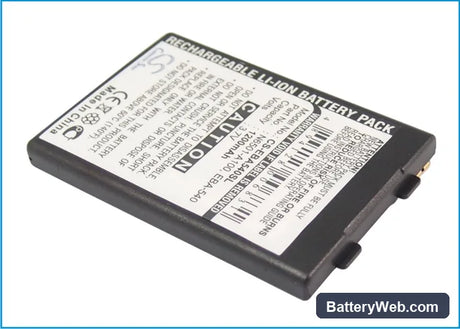 Siemens SX1 Replacement Battery, 3.7V, 1200mAh, Li-ion 3