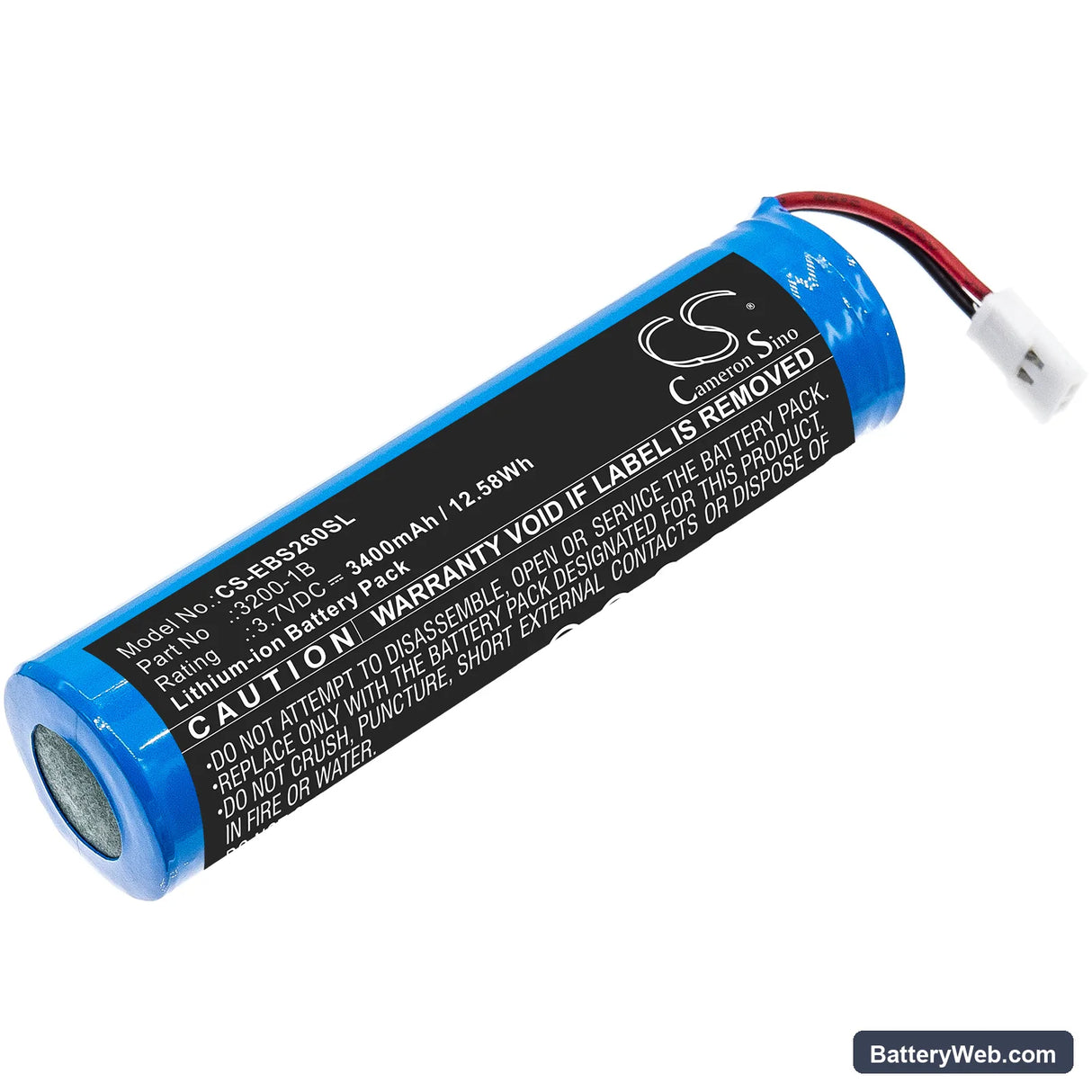 Eschenbach Visolux Digital HD Replacement Battery, 3.7V, 3400mAh, Li-ion 1