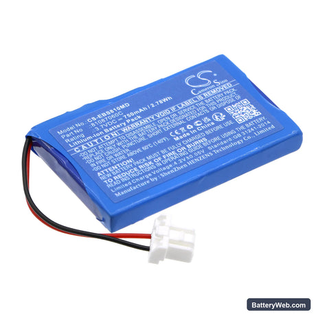 Exogen Bone Stimulator Replacement Battery, 3.7V, 750mAh, Li-ion 1
