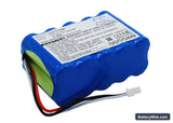 Kenz Cardico ECG-108 Replacement Battery, 12V, 1200mAh, Ni-MH 2