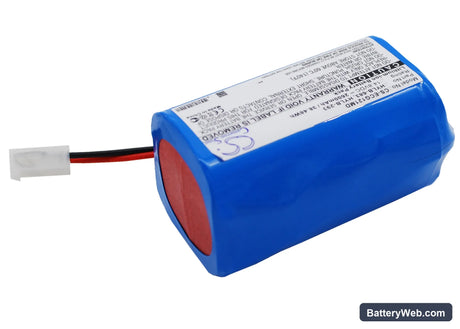 Biocare ECG-1200 Replacement Battery, 14.8V, 2600mAh, Li-ion 3