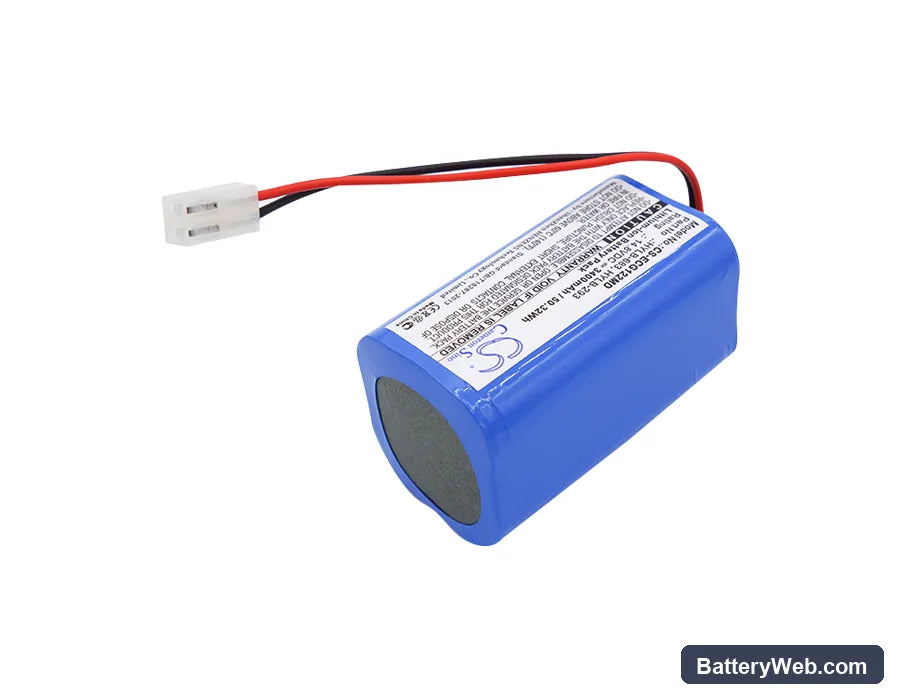 Biocare ECG-1200 Replacement Battery, 14.8V, 3400mAh, Li-ion 2