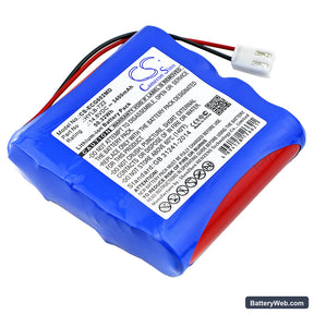 Biocare ECG-6010 Replacement Battery, 14.8V, 3400mAh, Li-ion 1