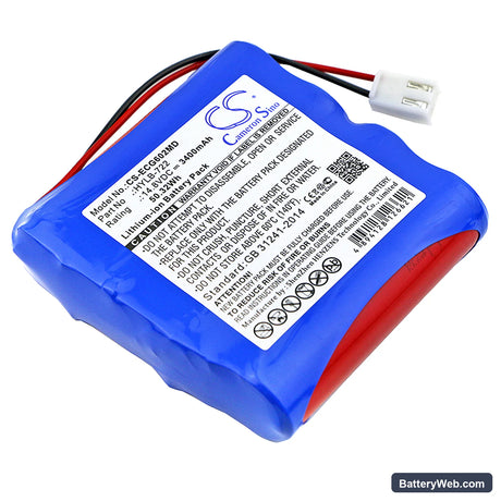 Biocare ECG-6010 Replacement Battery, 14.8V, 3400mAh, Li-ion 1