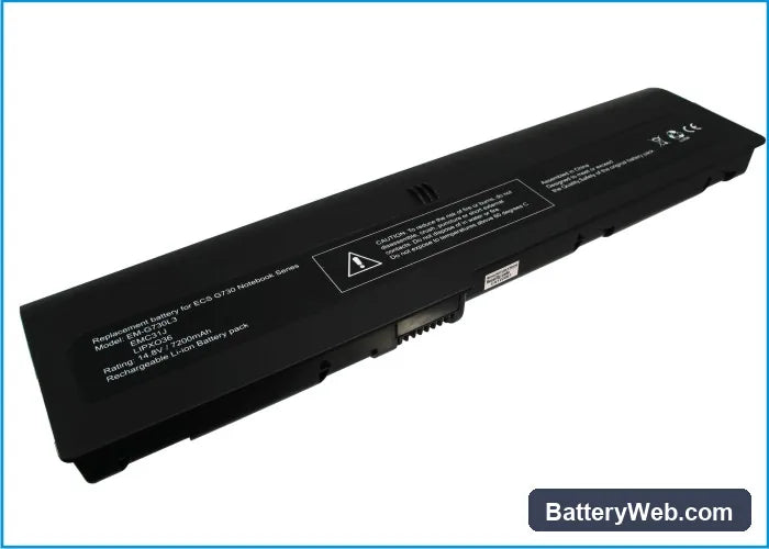 ECS G730 Replacement Battery, 14.8V, 4400mAh, Li-ion 3