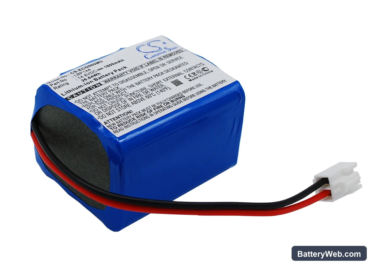 RAYTOP LBP144 Replacement Battery, 14.8V, 1800mAh, Li-ion 3