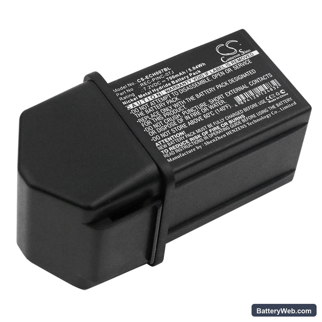 ELCA GENIO-M Replacement Battery, 7.2V, 700mAh, Ni-MH 1