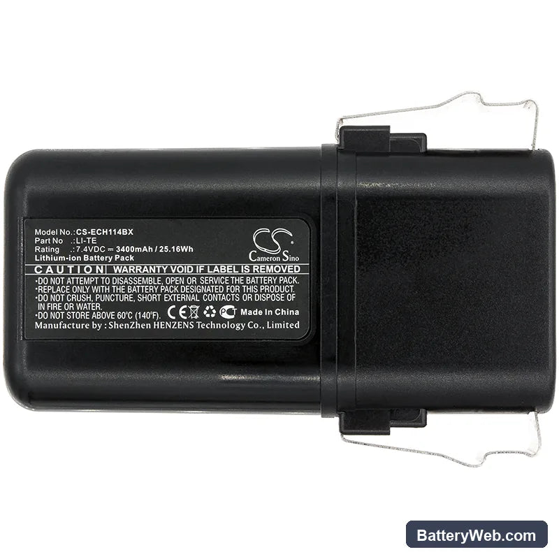 ELCA MIRAGE-M Replacement Battery, 7.4V, 3400mAh, Li-ion 3