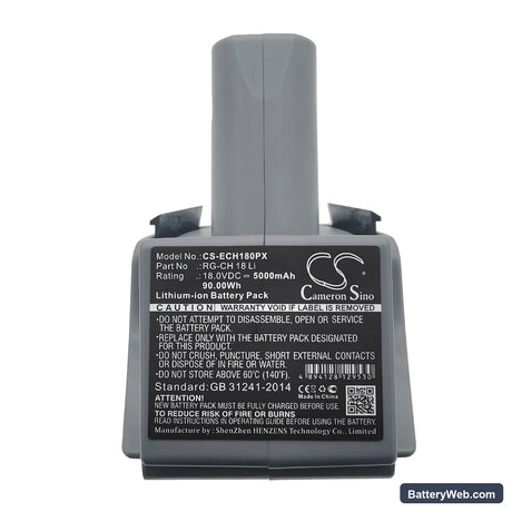 Einhell RG-CH 18 Li Replacement Battery, 18V, 5000mAh, Li-ion 5