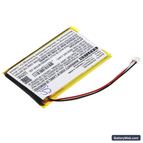 ELCA MITO-VETTA Replacement Battery, 3.7V, 1250mAh, Li-Polymer 2