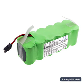 Panda X500 Replacement Battery, 14.4V, 2000mAh, Ni-MH 1