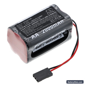 EI Compact Cash Register Replacement Battery, 4.8V, 2000mAh, Ni-MH 1