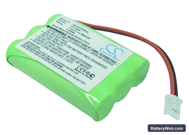 Alcatel Altiset Comfort Replacement Battery, 3.6V, 600mAh, Ni-MH 1