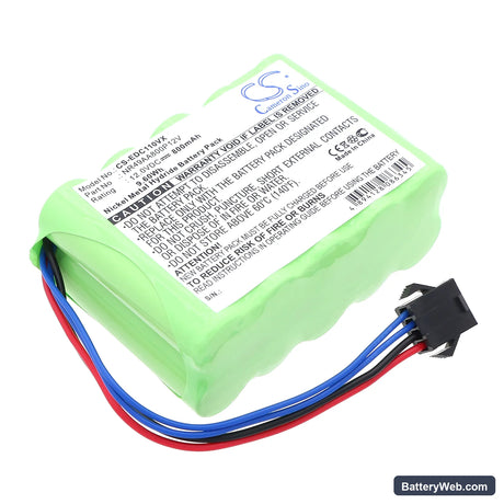 Ecovacs Deebot CR110 Replacement Battery, 12V, 800mAh, Ni-MH 1