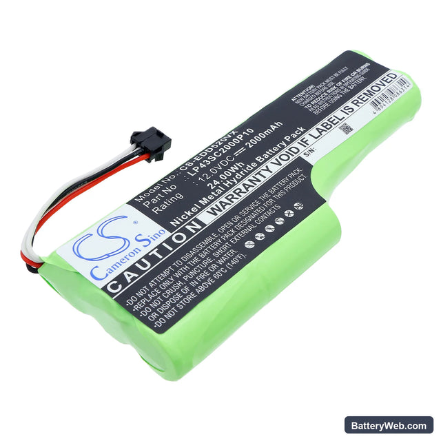 Ecovacs Deebot D520 Replacement Battery, 12V, 2000mAh, Ni-MH 1