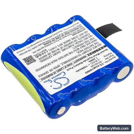 Edan oximeter H100 Replacement Battery, 4.8V, 1500mAh, Ni-MH 2