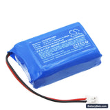 Edan Pro II Doppler Replacement Battery, 7.4V, 900mAh, Li-Polymer 1