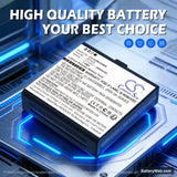 Edan iM3s Monitor Replacement Battery, 3.7V, 2000mAh, Li-Polymer 7