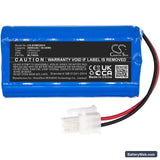 Ecovacs Deebot M82 Replacement Battery, 14.8V, 2600mAh, Li-ion 3
