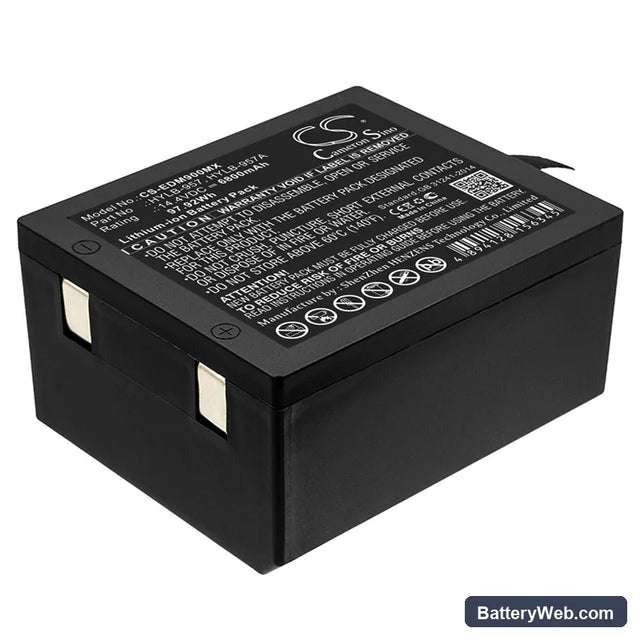 Omron HBP-3100 Replacement Battery, 14.4V, 6800mAh, Li-ion 1