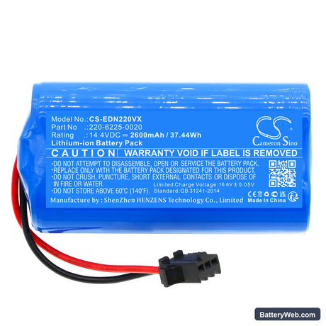 Lenovo E1-L Replacement Battery, 14.4V, 2600mAh, Li-ion 3