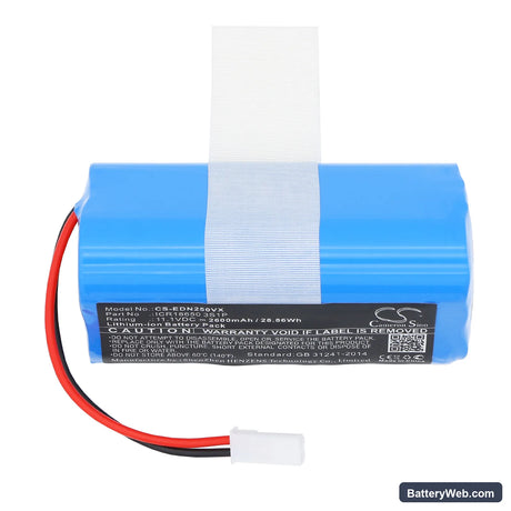 Ecovacs CEN250 Replacement Battery, 11.1V, 2600mAh, Li-ion 3