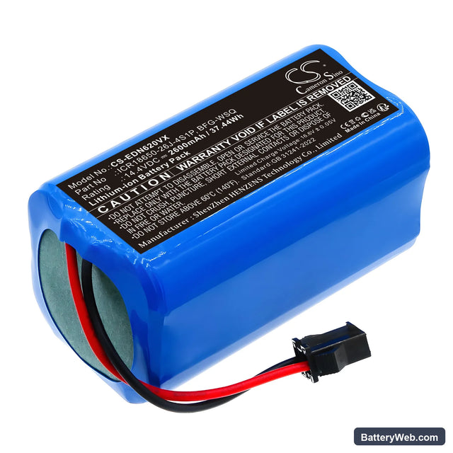 Genio Deluxe 500 Replacement Battery, 14.4V, 2600mAh, Li-ion 1