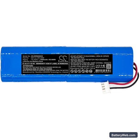 Yeedi K8 Replacement Battery, 14.4V, 3400mAh, Li-ion 3