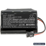 Ecovacs TCR360 Replacement Battery, 10.8V, 2600mAh, Li-ion 3