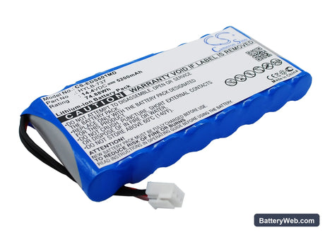 Edan SE-12 Replacement Battery, 14.4V, 5200mAh, Li-ion 3