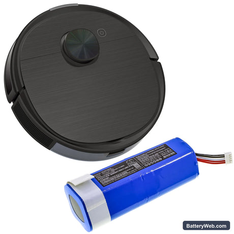 Yeedi Vac Robot Vacuum Replacement Battery, 14.4V, 5200mAh, Li-ion 6