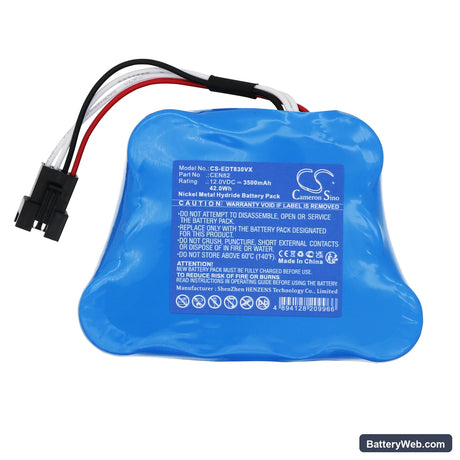 Ecovacs Deebot 830 Replacement Battery, 12V, 3500mAh, Ni-MH 3