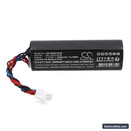 Ecovacs Winbot Mini Replacement Battery, 3.7V, 3400mAh, Li-ion 5