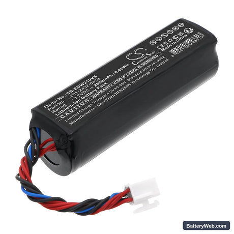 Ecovacs Winbot Mini Replacement Battery, 3.7V, 2600mAh, Li-ion 1