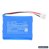 Edan EPM5 Replacement Battery, 10.8V, 2600mAh, Li-ion 3