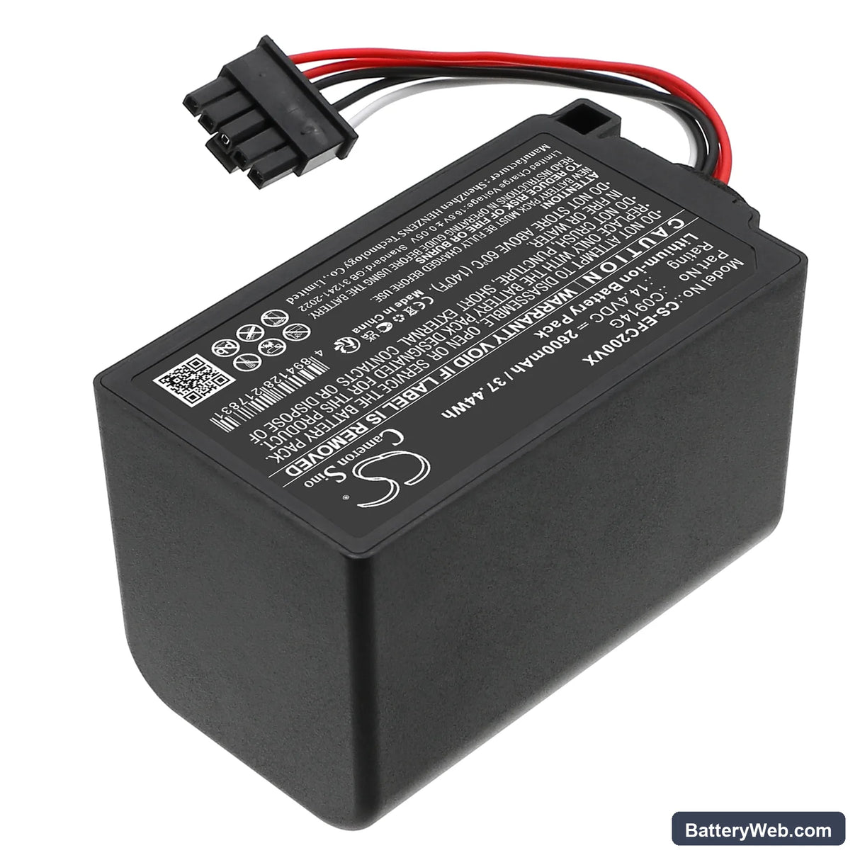 Eufy Omni C20 Replacement Battery, 14.4V, 2600mAh, Li-ion 2